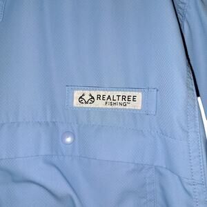 Realtree Fishing Mens Short Sleeve Shirt Size L